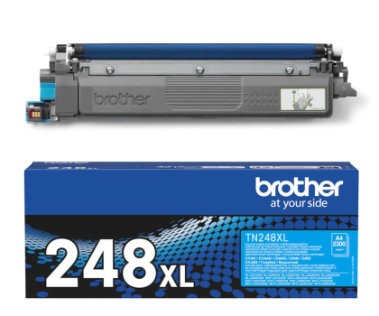 Toner BROTHER TN248XLC cyajn do 2300 str.